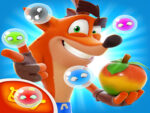 Crash Bandicoot și Frog Bubble Shooter Tremendou